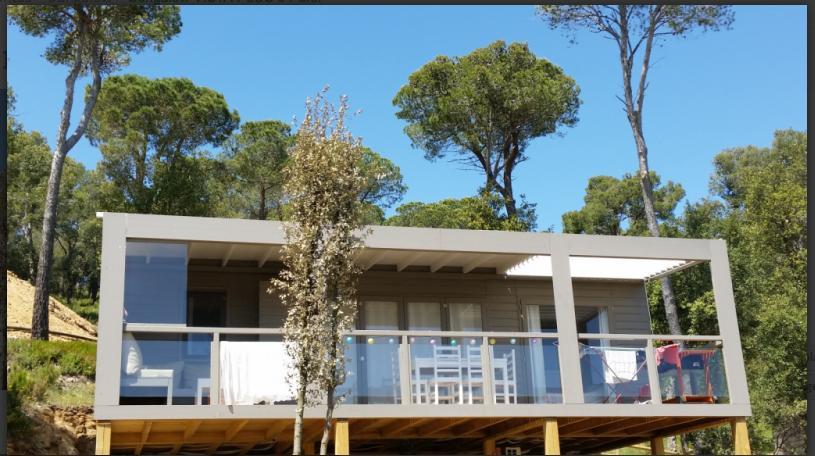 מלון יורט דה מאר Camping Senia Cala Canyelles מראה חיצוני תמונה