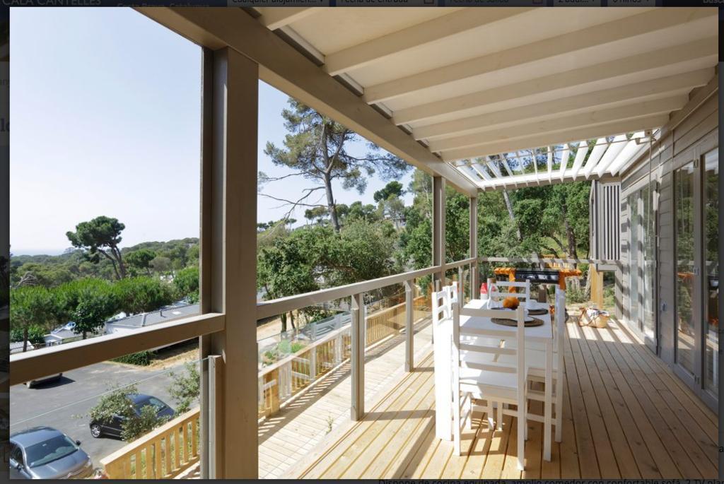 מלון יורט דה מאר Camping Senia Cala Canyelles מראה חיצוני תמונה